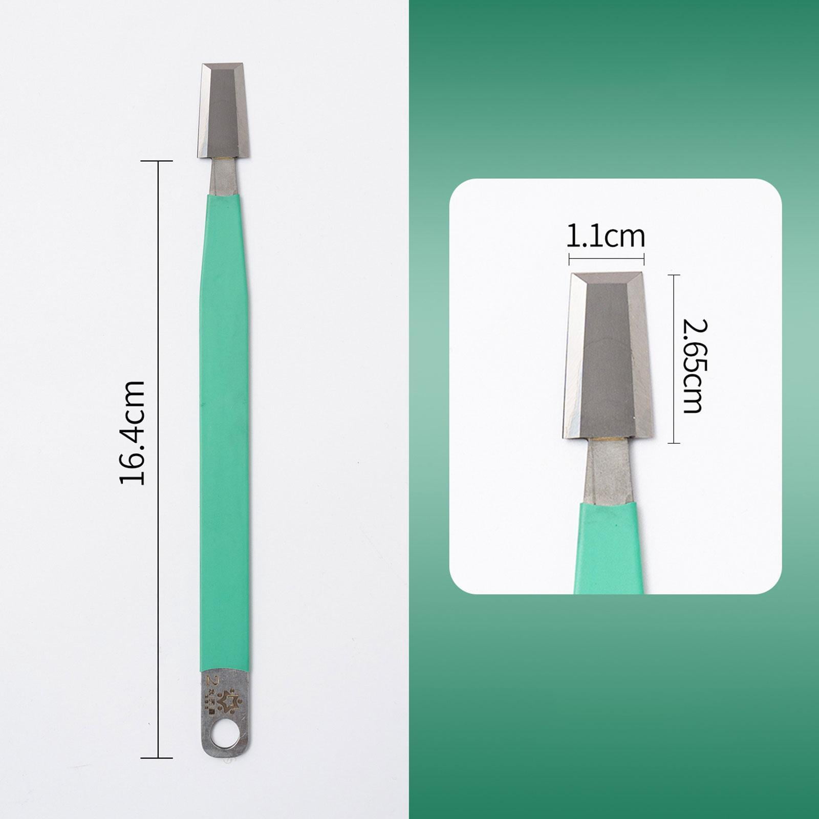 Pottery Sculpting Clay Modelling Tool Trimming Knife Tungsten Steel Ergonomic Handle for DIY Ceramic Artists