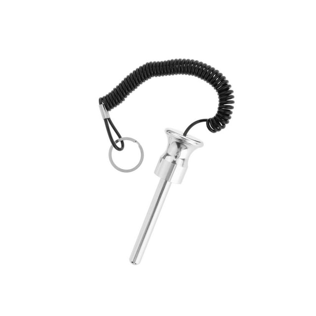 kurtrusly Aimanté Poids Pile Broche avec Corde de Traction Pièces de Rechange 10x80mm Argent