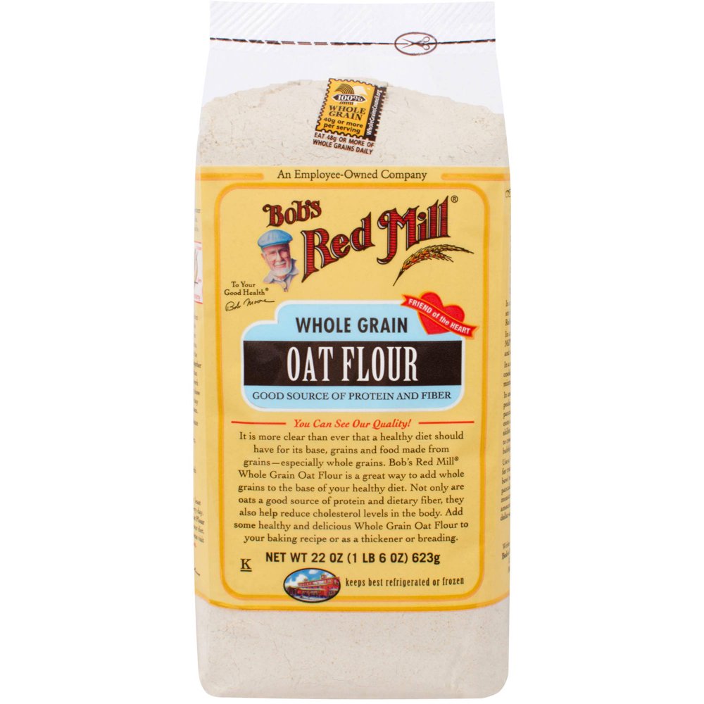 Bob's Red Mill Oat Flour, 22 oz (Pack of 4)