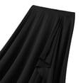 thumbnail image 6 of Zaldita Women's Asymmetric Hem Ballet Dance Skirt Casual Office Work High Waist Ruffle Maxi Skirts Black XXL, 6 of 7
