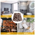 thumbnail image 2 of HEALEEP Modern Lamp Shade Plush Light Brown Conical Cover for Homeowners 1Pack, 2 of 7