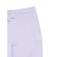thumbnail image 2 of Wonder Nation Little Girls Fleece Jogger Pants, Sizes 4-10, 2 of 3