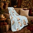thumbnail image 3 of Whimsical Otter Illustration, Cozy Friendship Quote Scene, Warm Flannel Blanket for Living Room and Reading Nook, Art Lovers Friendship Gift, Artistic Home Decor, 3 of 9
