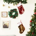 thumbnail image 3 of Christmas Wreath for Front Door, Indoor Outdoor Holiday Decorations (12 in), 3 of 6
