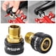 thumbnail image 1 of 2 espaciadores de pedal de extensión de Pedal izquierdo y derecho, rosca de material acero de 9/16 '', adaptador de 20mm, extensión de Pedal de eje para Oro DYNWAVEMX Extensores de pedal de bicicleta, 1 of 8