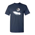 thumbnail image 1 of Lunas Way Milky Way Moon Galaxy BeanePod Artworks Art Funny DT Adult T-Shirt Tee, 1 of 2