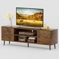 thumbnail image 6 of Homall 65 Inch Modern TV Stand,Rustic Oak Wood Entertainment Center with Storage Drawers & Cable Management for Living Room, 6 of 8