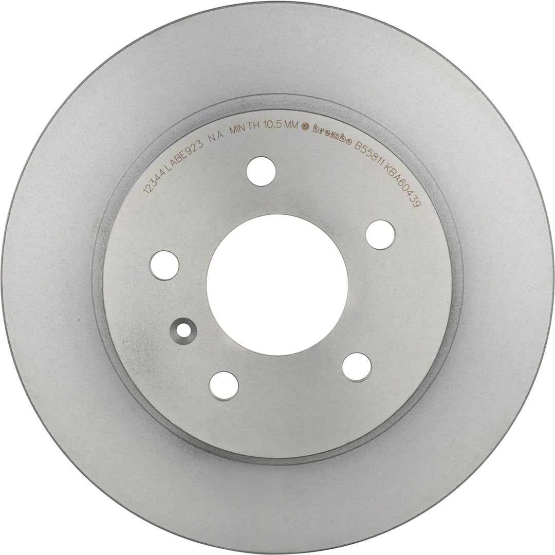 Brembo KT00930; Brake Kit; Ceramic Brake Pads; 292 MM UV Coated Solid High Carbon Cast Iron One Piece Rotor; With Rotors/ Pads/ Pad Wear Sensor/ Pad Shims/ Brake Lubricant/ Spring/ Mounting Hardware