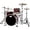 Ruby Glass, variant on DW SSC Collector's Series 3-Piece FinishPly Shell Pack With Chrome Hardware Ruby Glass