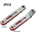 thumbnail image 1 of 2Pcs Mini Ratchet Wrench Screwdriver Set Double Drive Ratchet Wrench 16 Teeth 90 Degree Offset Screwdriver Handle Hand Tools, 1 of 6