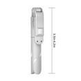 thumbnail image 4 of crativent Perche à Selfie Sans Fil Bluetooth 3 en 1 Trépied Pliable Monopode Extensible avec Télécommande pour Android Blanc, 4 of 6