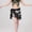Silver, variant on SEMPAI Women Tassel Sequin Scarf Skirt Belly Dance Performance Costume Ballroom Dancewear