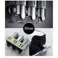 thumbnail image 5 of Wall Mounted Bathroom Shower Pump Dispenser and Organizer - Holds Shampoo, Soap, Conditioner, Shower Gel, Lotion - Clear Chambers, Push-Button - Each Chamber Holds 500ml - Silver, 5 of 9