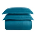 thumbnail image 5 of Sweet Home Collection Premium Quality Washed Crinkled Duvet Cover King Teal, 5 of 6