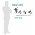 thumbnail image 4 of Family Quotes Wall Decor This Is Us Our Home Kitchen Art Decals Stickers 36x17-Inch Black, 4 of 6