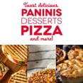 thumbnail image 4 of DASH - Mini tostador para pan, bagels, galletas, pizza, paninis y más con charola para hornear, estante, función de apagado automático, color aguamarina, 4 of 5