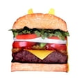 thumbnail image 4 of Unisex Food Hamburger Costume Cosplay Party Accessories for Parties Carnival Adults, 4 of 10