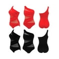 thumbnail image 6 of Hirigin Women's One-Piece Swimsuits Tummy Control Bikini Push-up Swimsuit Mesh One Shoulder Bathing Suit Swimwear, 6 of 6
