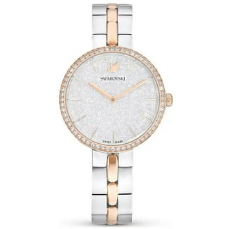 SWAROVSKI 時計 Crystalline Silver Dial Stainless Steel Quartz Ladies Watch