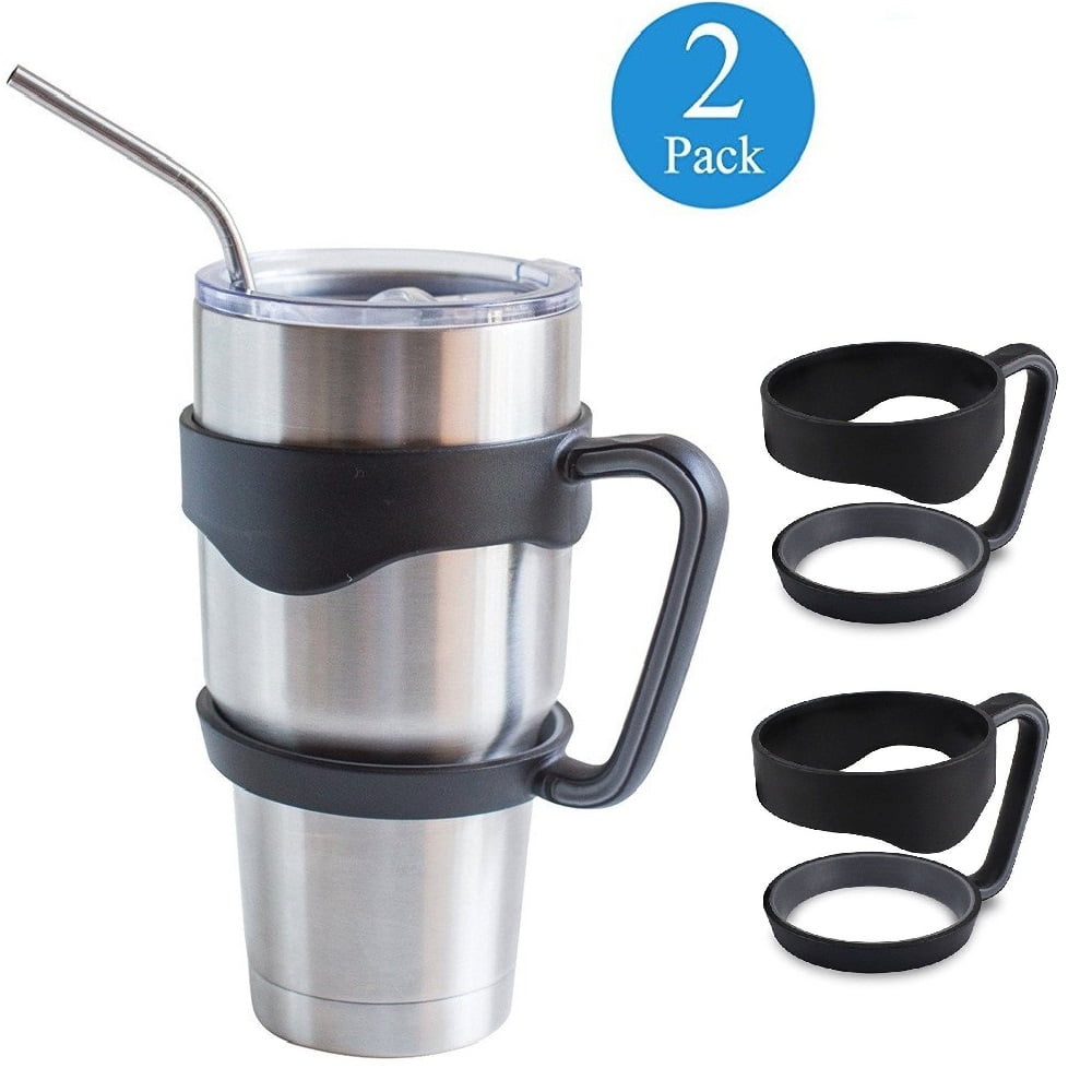 30 Oz Tumbler Handle with Soft Grip for YETI,Ozark Trail Tumblers, 2 Pack