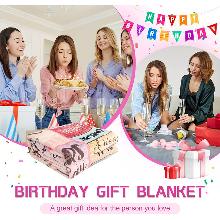  13th Birthday Gifts for Girls, 13 Year Old Girl Birthday Gifts, 13  Year Old Girl Birthday Decorations for Girls, Blanket 50x60 Birthday Gifts  for 13 Year Old Girls Daughter Granddaughter Sister 