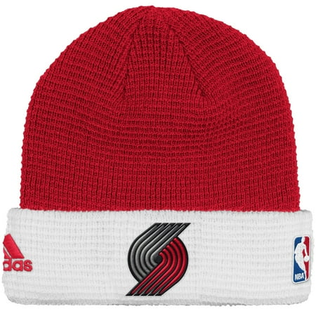 - Portland Trail Blazers Adidas NBA 2015 Authentic Team Cuffed Knit Hat