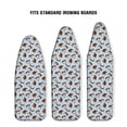 thumbnail image 3 of WIRESTER Iron Board Cover with Padding 15" x 54", Iron Board Cover Large Fits All Standard Sizes - English Bulldog Funny Playful Postures, 3 of 6