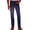 Dark Blue, variant on Mens Comfort Stretch Straight Fit 5-Pocket Denim Jeans, Dark Blue, Size 32x29