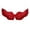 Red, variant on Small Size Feather Angel Wings Ornament Soft Feather Craft Accessory For Home Party Wall Hanging Decor(Blue-65X35Cm)