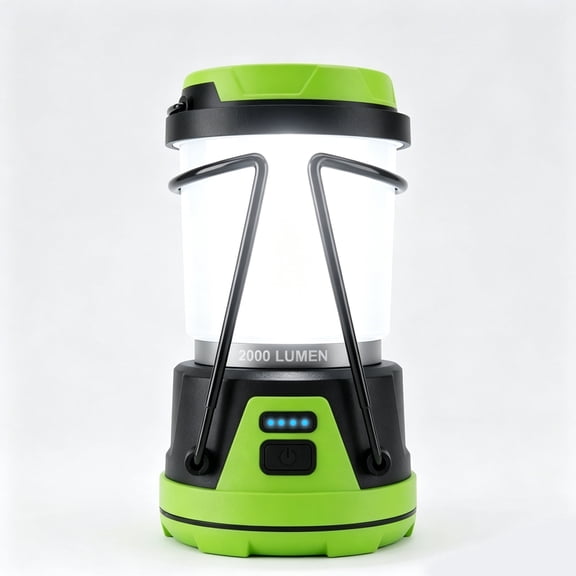 OHHANI Camping Lantern 2000LM 4000mAh Rechargeable Camping Lights with 4 Light Modes for Power Outages, Hiking, Fishing, Tents, Home