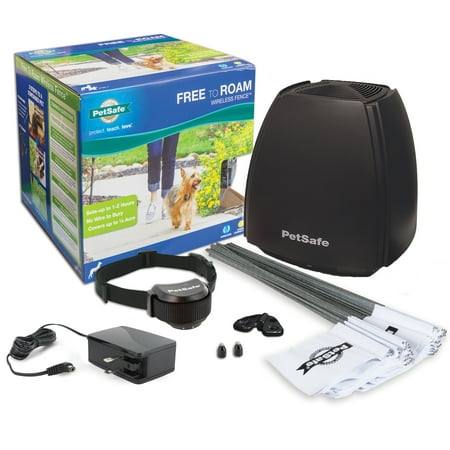 PetSafe Free to Roam Wireless Fence (Best Electric Fence For Small Dogs)