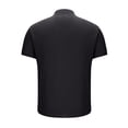 thumbnail image 6 of FRSASU Men's Casual Henley T-Shirt Short Sleeve Basic Shirts Summer Soft Outdoor Button Workout Running Gym Tee Tops Black, 6 of 6
