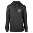 thumbnail image 2 of Men's Levelwear Black Seattle Mariners Podium Vintage Pullover Hoodie, 2 of 3