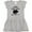 AC-Heather Grey, variant on Inktastic Sister Bear Native Arrow Girls Baby Dress