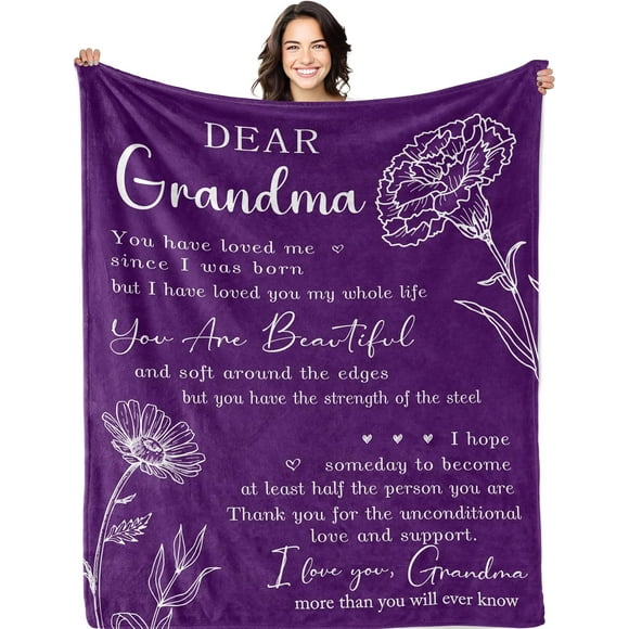 XZYG Grandma Gifts Blanket Gifts for Grandma Grandma Birthday Gifts Great Grandma Gifts Birthday Gifts for Grandma Gigi Gifts for Grandma Nana Gifts Grandmother Gifts Throw(40*50inch)