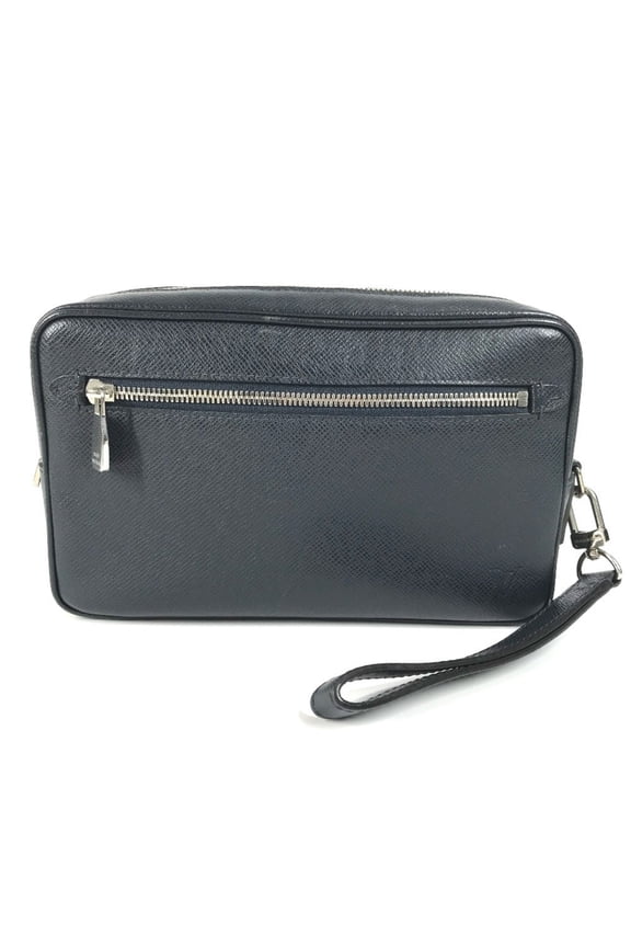 Pre-Owned LOUIS VUITTON M33423 Taiga Pochette Kasai Pouch Clutch Bag with Strap,... (Good)