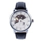 thumbnail image 2 of Reloj de cuero de moda para hombre, reloj mecánico de diseño hueco informal a la moda para negocios, 2 of 5