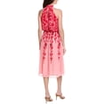 thumbnail image 2 of Adrianna Papell womens  Pleated Chiffon Dress, 10, Pink, 2 of 3