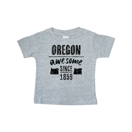 

Inktastic Oregon Awesome Since 1859 Gift Baby Boy or Baby Girl T-Shirt