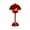 Red - B, variant on Black Rechargeable Flower Bud Desk Lamp Touch Dimmable Night Light Minimalist Mushroom Table Lamp Retro Bedside Lamp for Bedroom