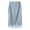 Light Blue, variant on Women's Polka Dot Lace Hem Midi Sleep Skirt, Elastic Waist Lace Trim Half Slip Loungewear Skirt Black S(S)