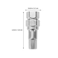 thumbnail image 2 of LABSERRON 2Pcs Metal Hexagon Lug Wrench Socket with Enhanced Torque for Auto Repair, 2 of 8