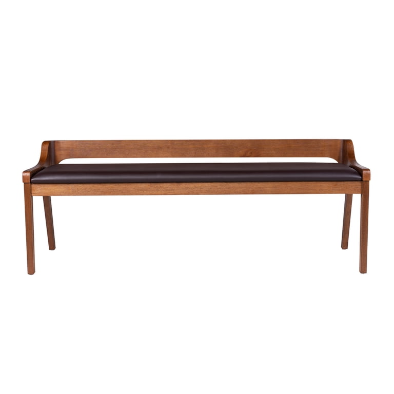 Boraam Rasmus Low Back Dining Bench, Acacia Wood photo 3