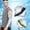 White, variant on KANG Fashion Unisex Camo Mesh UPF 50+ Ice Silk Arm Sleeves, Breathable Anti- UV Protection Covers for Vacation Outfits, Cycling Driving & Running Summer Outdoor Wear Navy L
