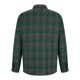 thumbnail image 3 of Blusa y camisa de manga larga con cuello vuelto para hombre, informal, con botones y bolsillos, camisa de manga larga a cuadros, abrigo de lino para hombre, 3 of 7