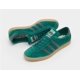thumbnail image 4 of adidas Men's Tobacco Suede Trainers in Green Shoes, 4 of 6