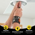 thumbnail image 3 of MagSnap Magnetic Wristband by Wrap-It Storage, Wrist Tool Belt and Screw Holder with 15 Magnets, Stocking Stuffer Gifts for Men and Dad, 3 of 8