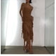 thumbnail image 4 of Vestido de encaje de medusas con hombros descubiertos de verano de estilo europeo y americano ropa de mujer sexy para chica caliente, 4 of 6