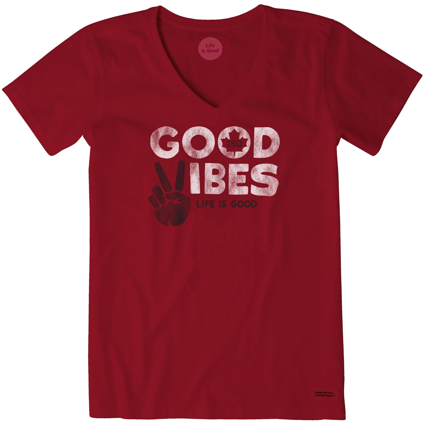 Vans CLUB VEE - T-shirt à Manches Longues - Marshmallow/blanc