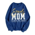 thumbnail image 1 of Mom Lady Sweatshirt Is All A Mess Long Sleeve Patterned Shirt Funny Saying Mom Pullover Top, 1 of 2